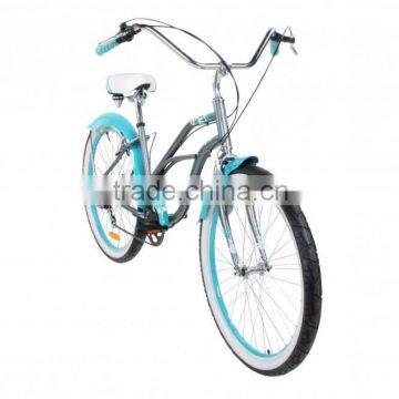 26" Cruiser Bikes Beach Cruiser Bike 7 Speed for Girls (B-26051)