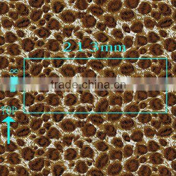 knitting leopard printed fabric for underwear