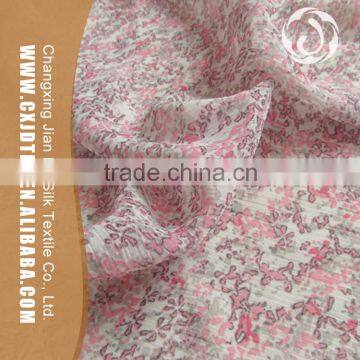 Clothing textile wholesale shimmer chiffon fabric