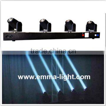 new arrival 4*10w white 4 heads led moving head beam