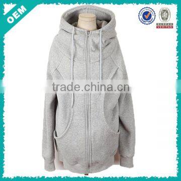 Comfortable OEM hoody, woman hooded sweatshirt plain, turtleneck sweatshirts