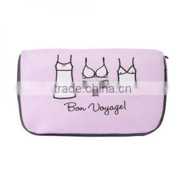 YIWU RODA 100% Polyester High Quality of Sandwich Mesh Embroidery Folding Laundry Bag photo-6