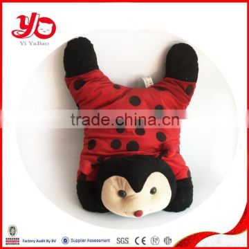 OEM factory Stuffed red caterpillar pillow , unique plush caterpillar pillow