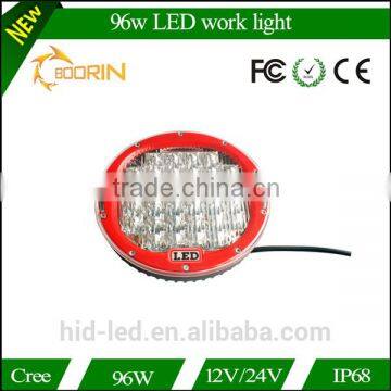 96W LED WORKING LIGHT 10v-30v Car Accessory Led Working Lamp Offroad Tractor Bus Train Led Work Lighting photo-2