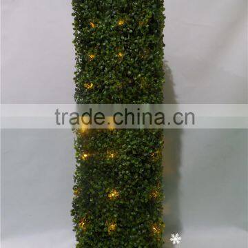 Selling best quality table decorative artificial topiary grass tree with light