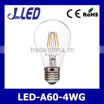 4w E27 Style A60 Filament Bulb, Led Filament Bulb,