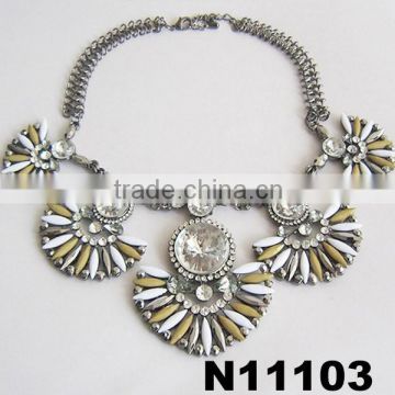 fashion bib statement necklace wholesale bib necklaces china