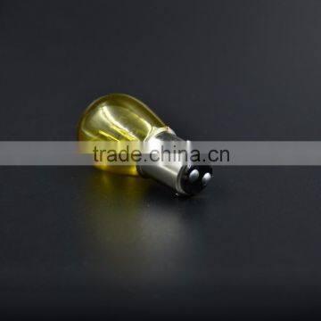 21/5W 12V Yellow Halogen Bulb All Car Brake Lamp/BA15D Tail Light photo-3