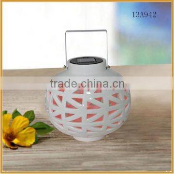 Hot sale indoor small ceramic decorative mini led lights