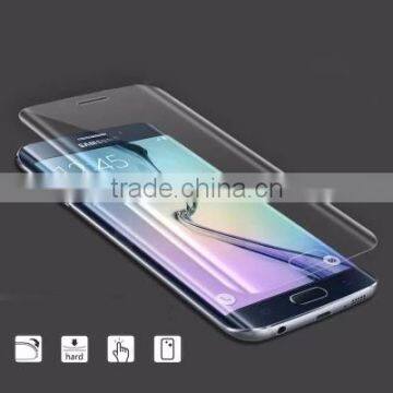 Full Cover Clear Screen Protector 0.2mm 3D Curved Toughened Film Guard Tempered Glass For Samsung Galaxy S6 Edge Plus photo-2