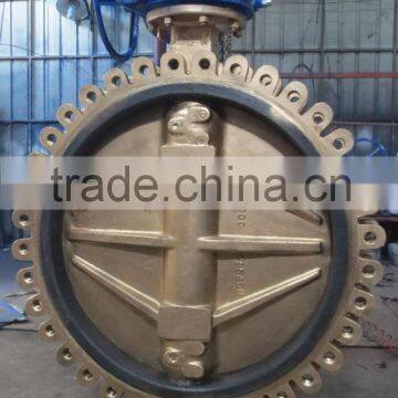 Lug Type Stainless Steel Center Line-type Soft Seated Sanitary Rubber Lined Butterfly Valve for Sanitary Valve photo-4