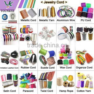 Wholesale Flat And Round Style Fashion Jewelry Cord and Wire