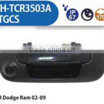 TH-TCR3503A-TGCS Tailgate Handle Reversing Camera For Dodge Ram 02-09