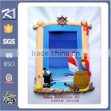 2015 Ocean Souvenir New arrival hot sale rubber photo frame