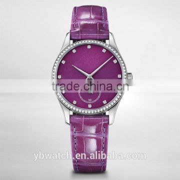 custom watch crystal new design fashion japan quartz lady watch