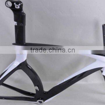 Carbon fiber TT bike frameset&700c Time and trial bicycle frame&3k/12k carbonTriathlon bicycle FM018