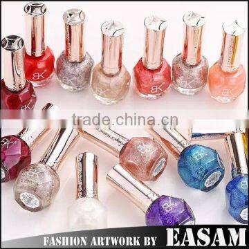 New style Crystal sand nail polish factory