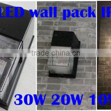 IP65 Waterproof Mini Wall pack light 30w 20w 10w wallpack with UL Driver LED Wall pack light