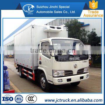 Popular Dongfeng mini freezer truck distribution price