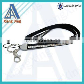 Wholesale good selling and high quality rhinestone neck lanyard