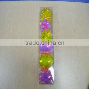 2014 New Iridescent And Fancy Gift Ribbon And Bows Set For Decoration