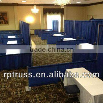 2015 RP wholesale trade exhibition stand cheap pipe drape