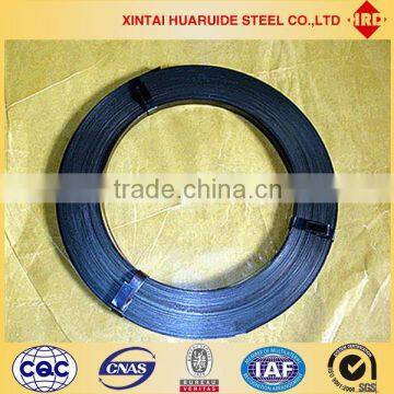 HUA RUIDE China Factory-0.8*19MM Bluing Packing Steel Strips-Blue Tempered Steel Coils