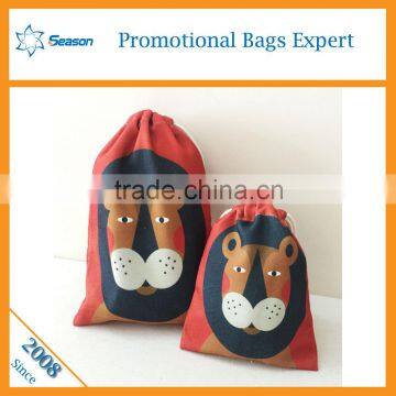 Polyester bag manufacturer to made environmental protection bag/ waterproof drawstring custom bag