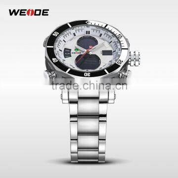 Weide Watches Stainless Steel Sport Quartz Analog Digital Display Famous Brand Watches Men photo-4