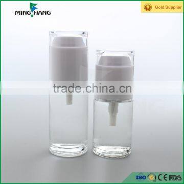 30ml/40ml small clear glass empty lotion bottles with pump and lids                        
                                                                                Supplier's Choice
