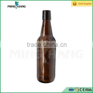 500ml Amber Wine Glass Bottle , Swing Top Glass Bottle photo-3