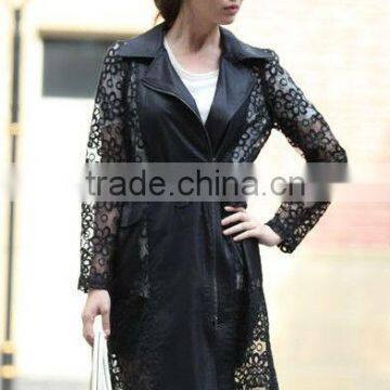 jacket coat high quality long coat fashion style black