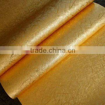 Classical Gold Foil Wallpaper Entertainment Ktv Hotel Lobby Ceiling Wallpaper Vinyl Wallpaper