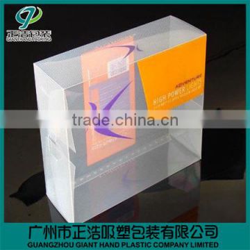 high grade top selling clear pvc packaging box with clear lid