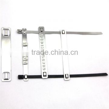 Latest Wholesale stainless steel cable ties marker tag