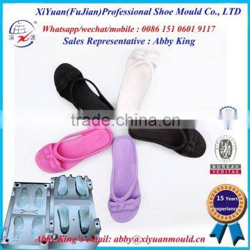 OEM 2015 plastic EVA flip flop shoe mould manufacturer