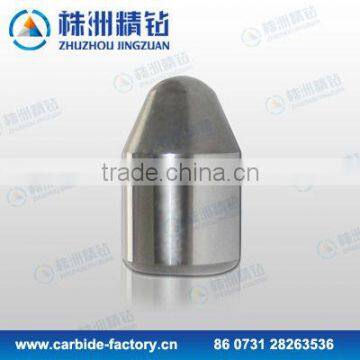 Tungsten carbide button for oil-field drill bits