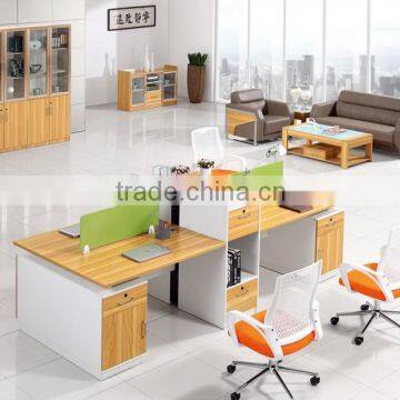 Modern Wooden Partition Workstation Office Table Furniture