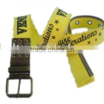 Fashion kids fabric belt