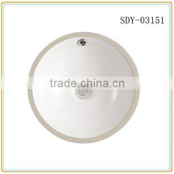 bathroom basin Ceramic 15 inch round wash sink