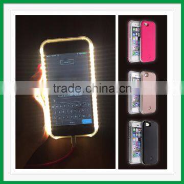 100% Genuine Original Light up LED Selfie hard Case for iPhone 6s 6