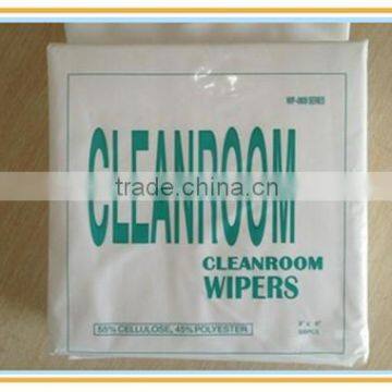 100% polyester class 100-1000 eco-friendly cleanroom wipe
