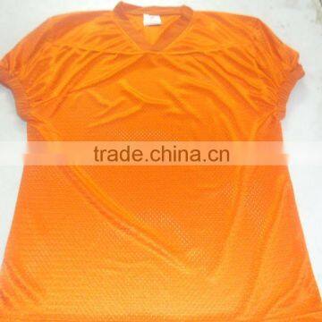 100 % Polyester Blank Practice Football Jersey