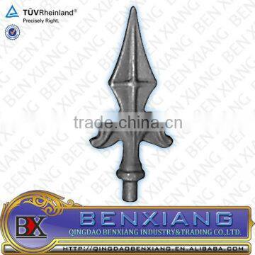 decoration for fence and gate wrought iron spear point