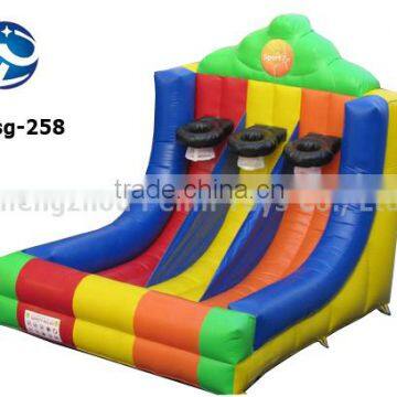 2014 popular commercial basketball inflatable game