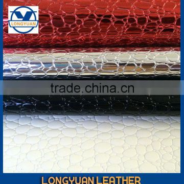 new arrival china artificial leather spray finishing synthetic leather embossed