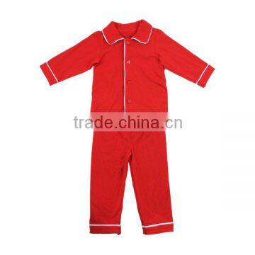 Hot sale girl pajamas wholesale christmas pajamas 100% cotton baby sleepwear