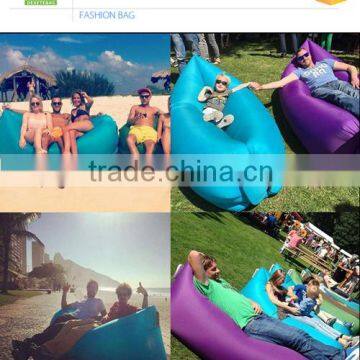 Indoor Outdoor Lazy Lounge Patio Balcony Air Filled Bean Bag Chair Air Furniture photo-2