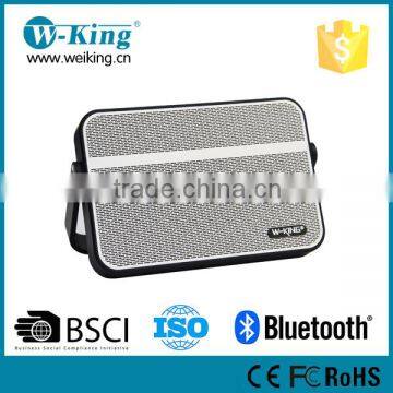 Exclusive design Ultra-thin bluetooth speaker with Bluetooth V4.1, built-in microphone, TF card reader