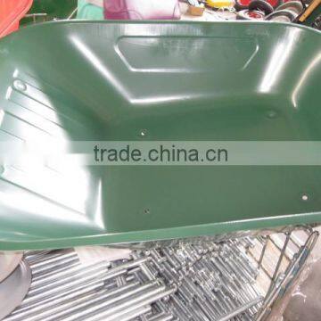 Dubai, France Market Hot Selling Construction Garden Wheelbarrow WB6400, 65L Capacity Buiding Small Hand Tools photo-3